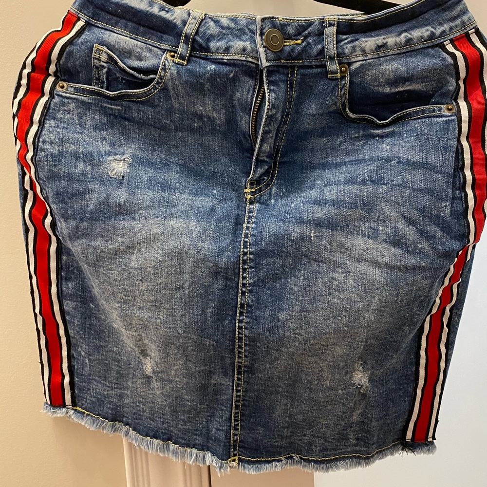 Jean skirt